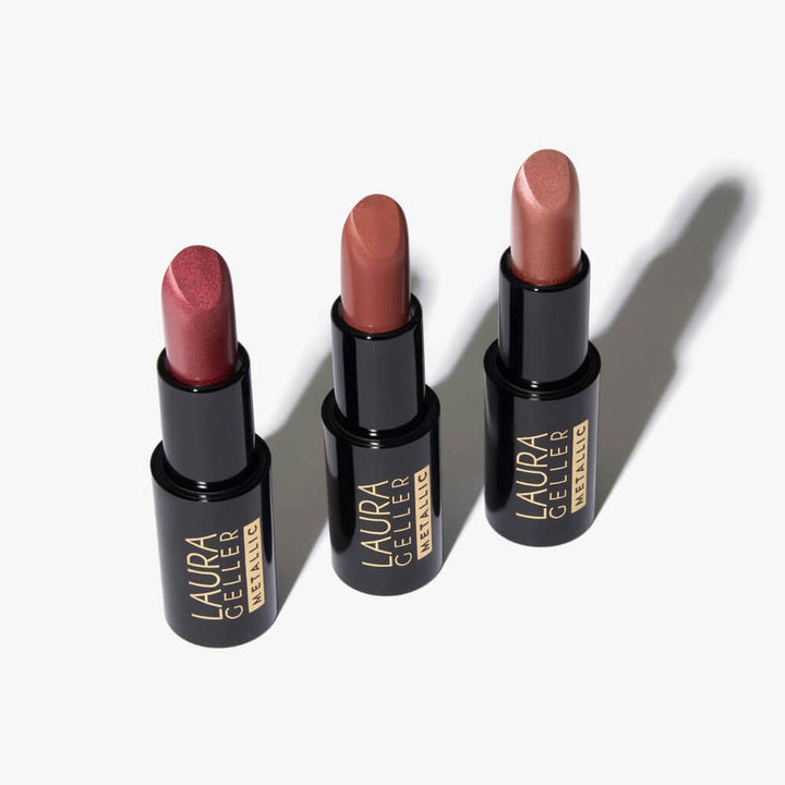 Modern Classic Metallic Lipstick Trio